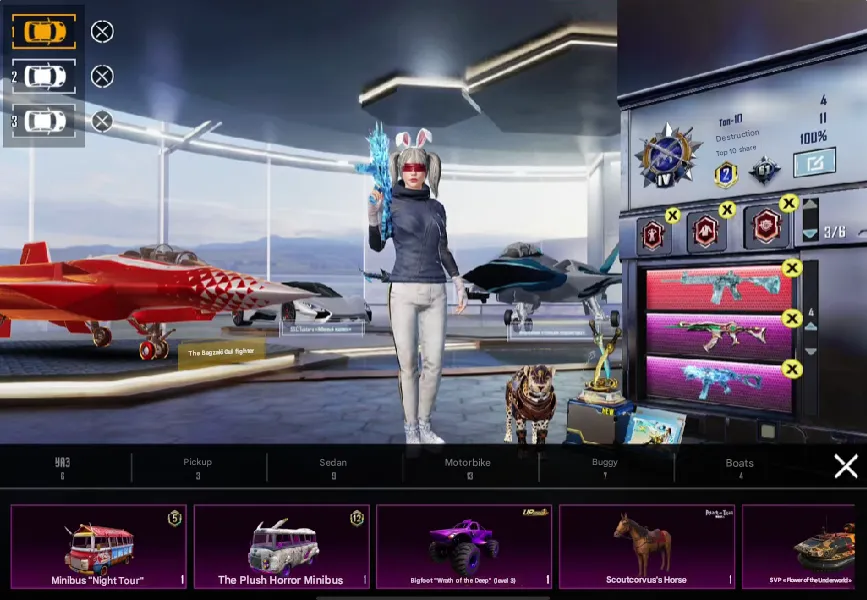 PGM272 Silvan X-Suit Lv.6, Full Captain Set, Glacier M416 Lv.7, 100+ Mythics, 40+ Evo Guns, 20+ Killchats, Cars (G)